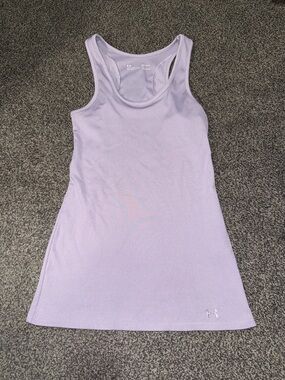Under Armour Lavender Racerback Performance Tank